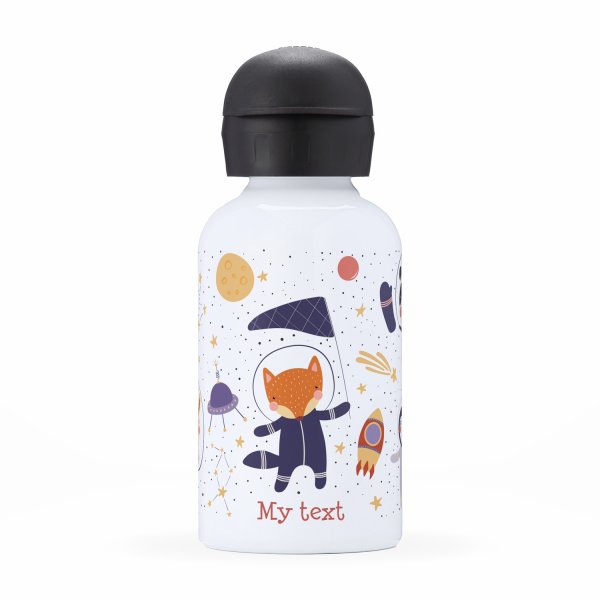 Isothermal Water Bottle for child- Astronaut animals