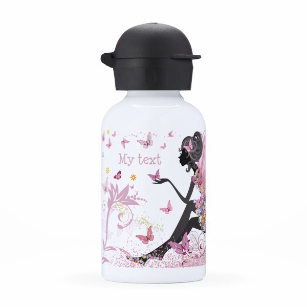 Isothermal Water Bottle for child- Fairy butterflies