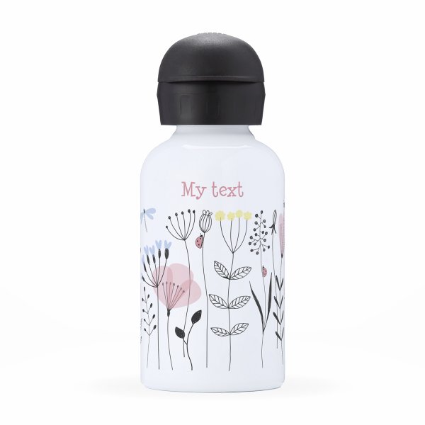Isothermal Water Bottle for child- Flowers