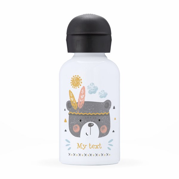 Isothermal Water Bottle for child- Indian bear cub