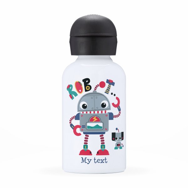 Isothermal Water Bottle for child- Robots