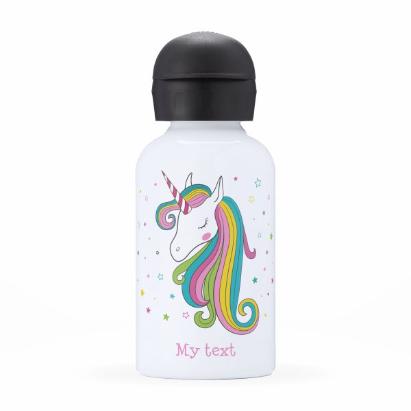 Isothermal Water Bottle for child- Unicorn star