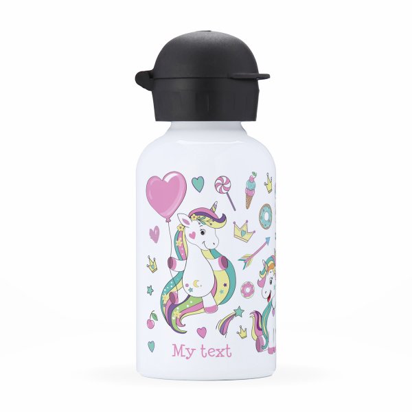 Isothermal Water Bottle for child- Unicorns