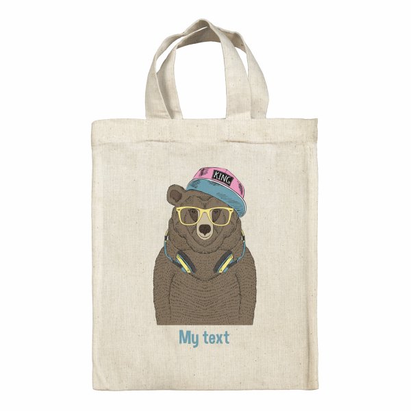 Lunchbox bag -Bear music
