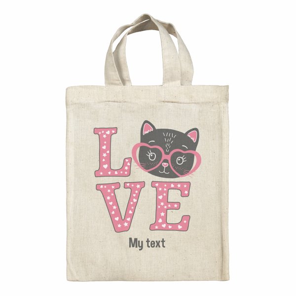 Lunchbox bag - Cat Love