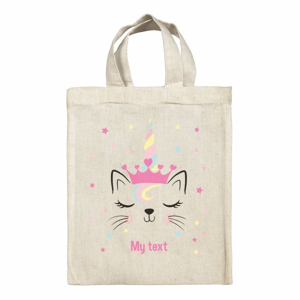 Lunchbox bag - Cat Unicorn