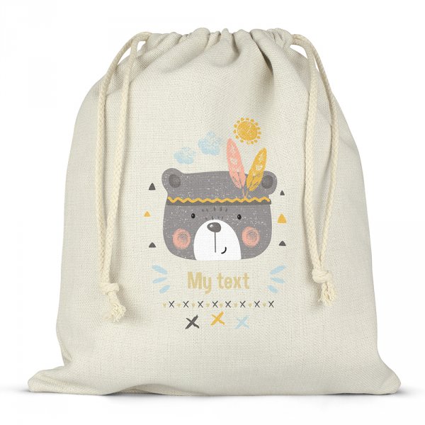 Lunchbox bag - Indian bear cub