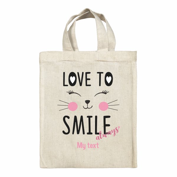 Lunchbox bag - Love to smile always