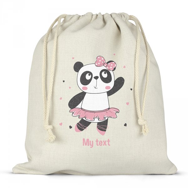 Lunchbox bag - Panda dancer