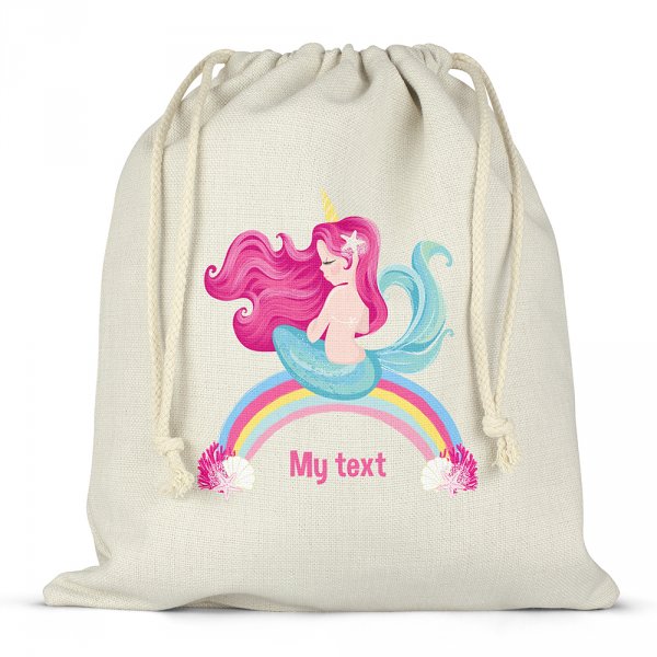 Lunchbox bag - Rainbow Mermaid