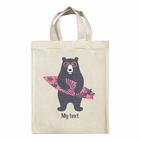 Lunchbox bag - Surfer Bears