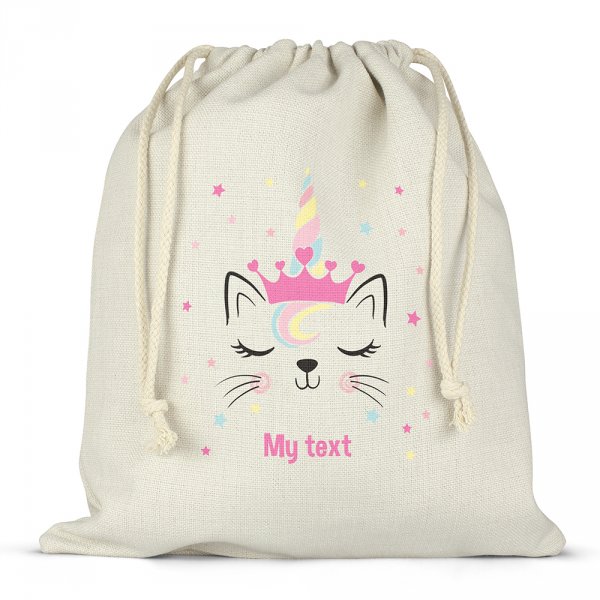 Lunchbox bag - Unicorn cat