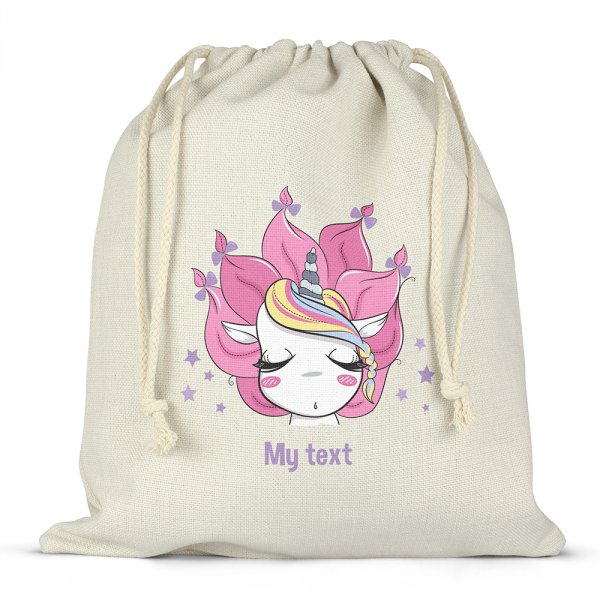 Lunchbox bag - Unicorn stars