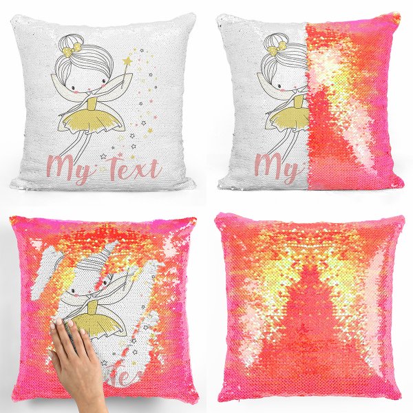 Magic Sequin Pillow / Cushion - Fairy