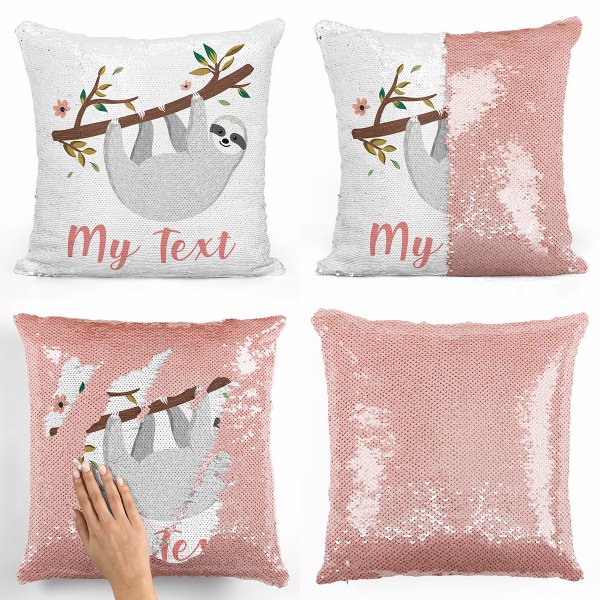 Magic Sequin Pillow / Cushion - Lazy