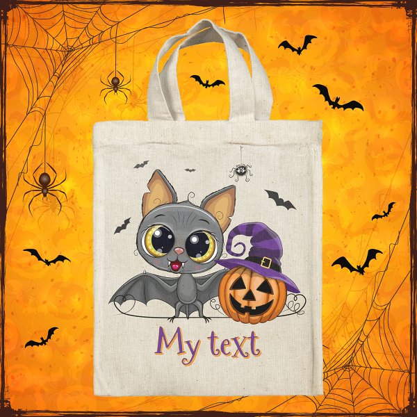 Personalized Halloween bag - Bat