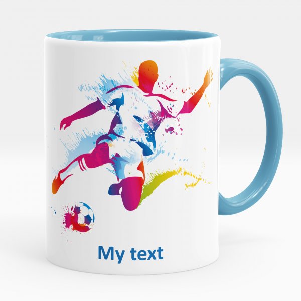 Personalized mug - Footballer