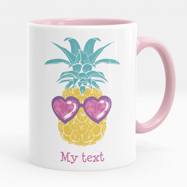 Personalized mug - Pineapple