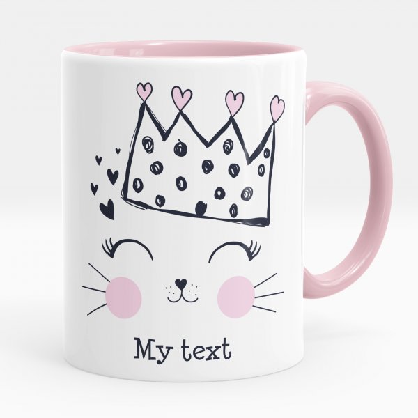 Personalized mug - Queen of cats
