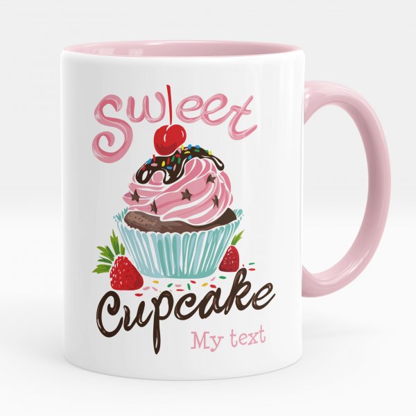 Personalized mug - Sweet cupcake
