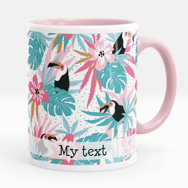 Personalized mug  - Tropical