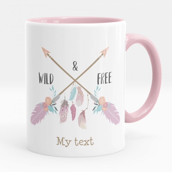 Personalized mug - Wild & Free