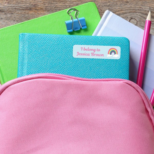 Rectangular Stickers 2 lines