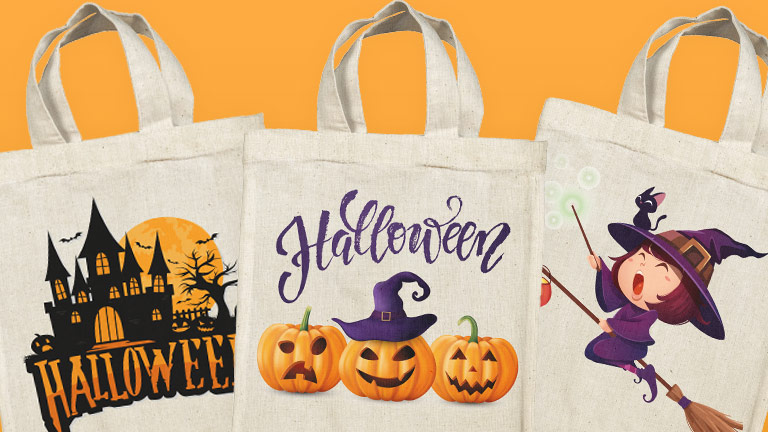Personalised Halloween bags