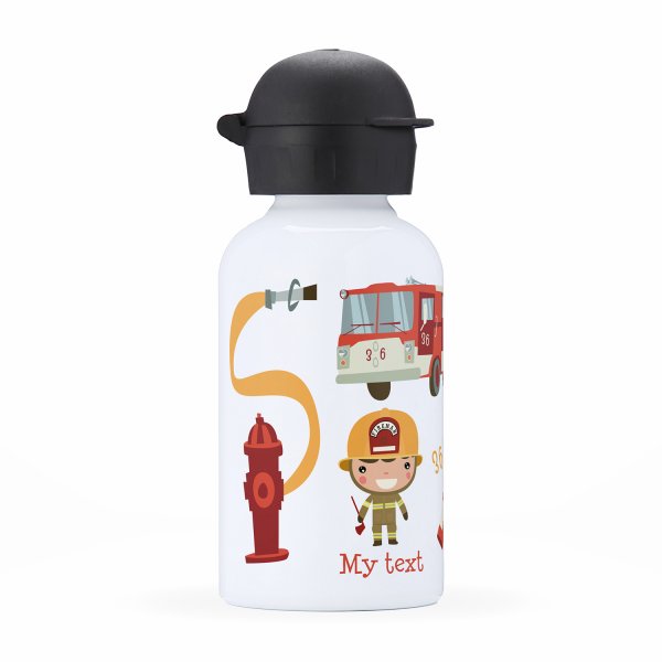 Isothermal Water Bottle for child- Firemen