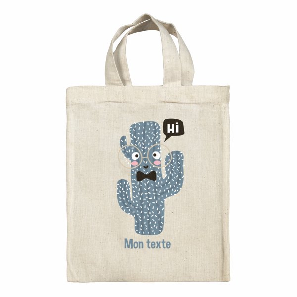 Lunchbox Bag for kids-bento- lunch box Cactus pattern