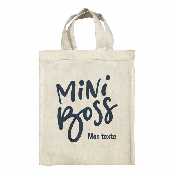 Lunchbox Bag for kids-bento- lunch box Mini boss pattern