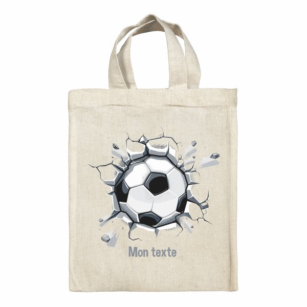 Lunchbox Bag for kids-bento- lunch box Soccer ball pattern