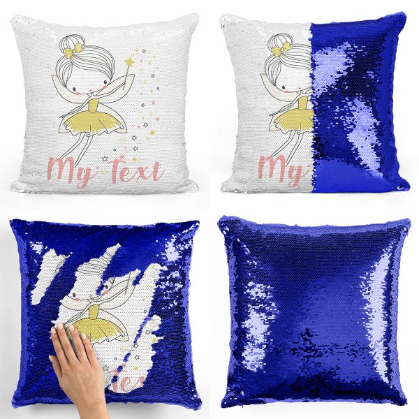 Magic Sequin Pillow / Cushion - Fairy