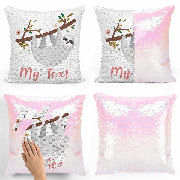 Magic Sequin Pillow / Cushion - Lazy